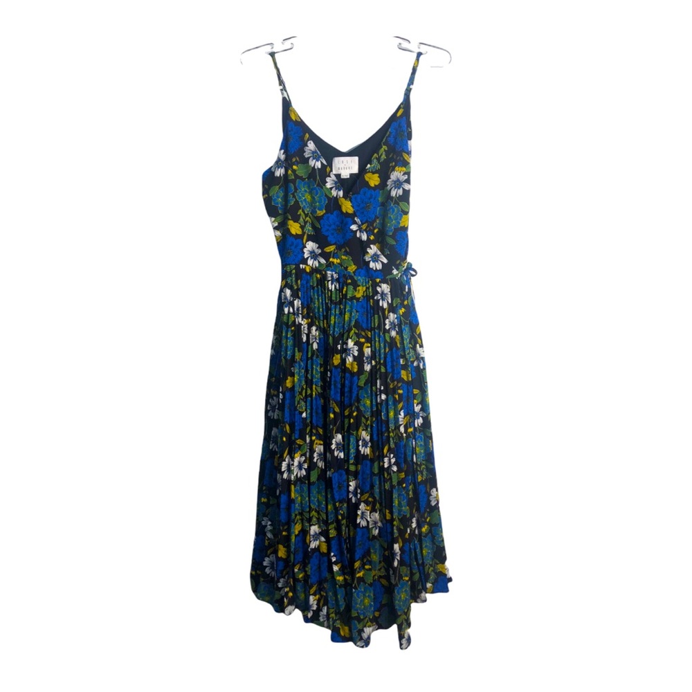 Floral wrap dress